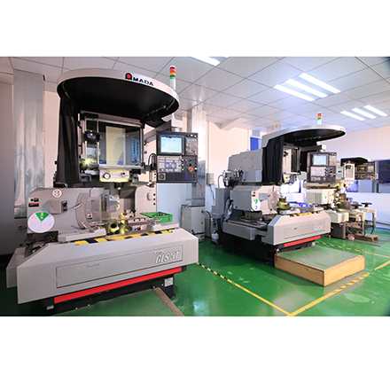 Mold grinding optical projection